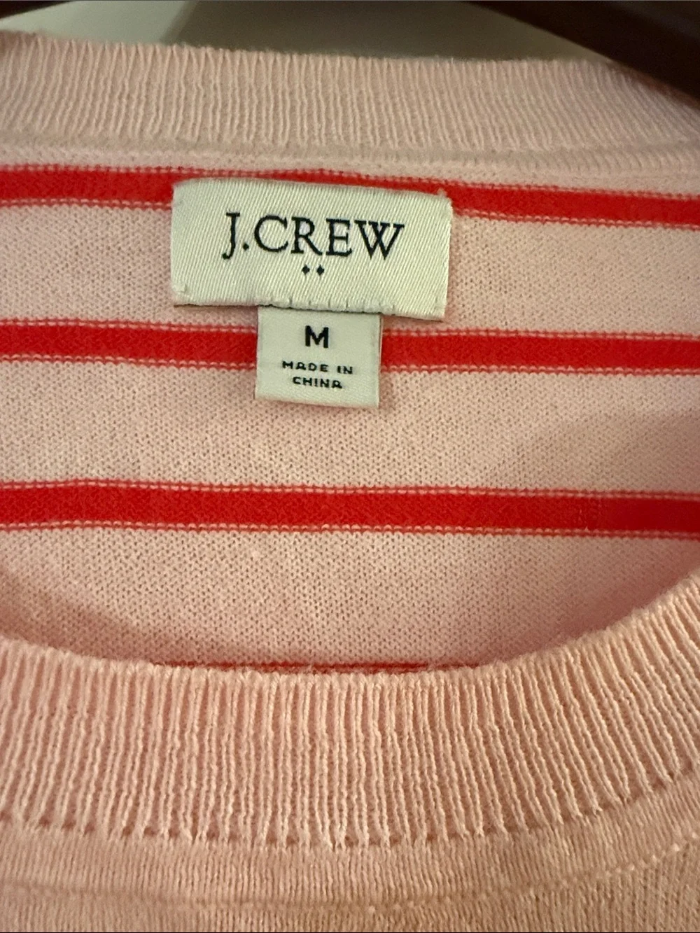 J Crew Factory striped sweater medium - Picture 2 of 4
